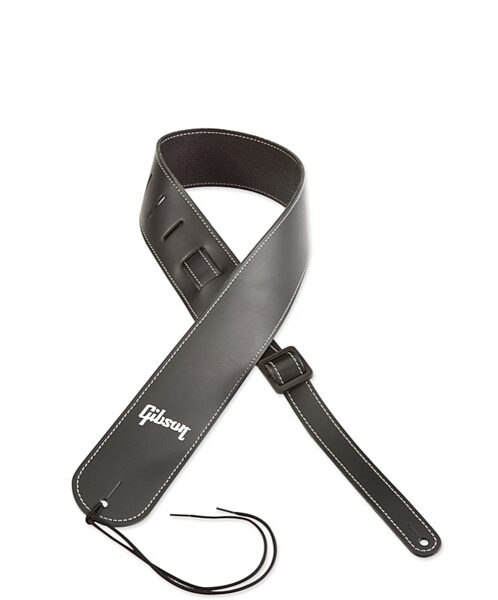 open zoom image for Gibson 'The Troubadour' Comfort Guitar Strap, Black