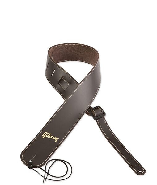 open zoom image for Gibson 'The Troubadour' Comfort Guitar Strap, Brown