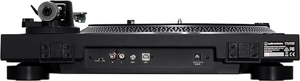open zoom image for Audio-Technica AT-LP120XBT-USB Turntable with Bluetooth, Black, Action Position Front