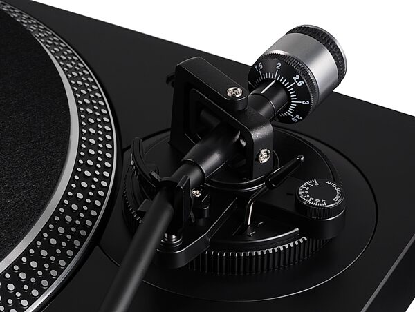 open zoom image for Audio-Technica AT-LP120XBT-USB Turntable with Bluetooth, Black, Action Position Front