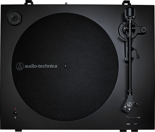 open zoom image for Audio-Technica AT-LP3XBT Belt-Drive Turntable with Bluetooth, Black, AT-LP3XBT-BK, Open Box (Very Good), Action Position Front
