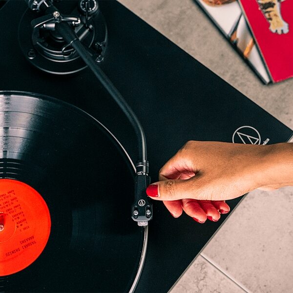 open zoom image for Audio-Technica AT-LP5X Manual Direct-Drive Turntable, Open Box (Very Good), Action Position Back