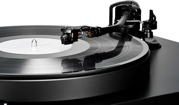 open zoom image for Audio-Technica AT-LP8X Semi-Automatic Direct-Drive Turntable, Open Box (Like New), Action Position Front