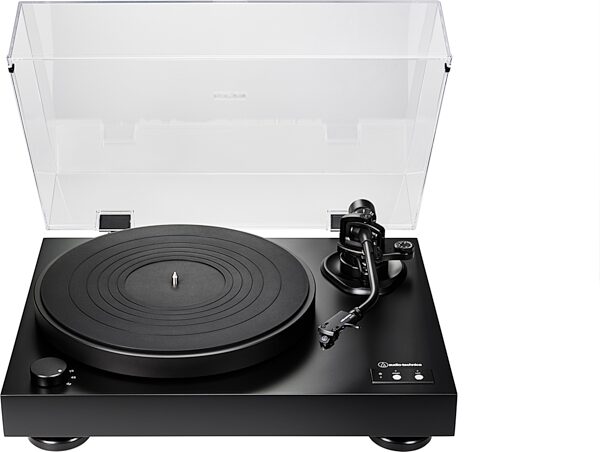 open zoom image for Audio-Technica AT-LP8X Semi-Automatic Direct-Drive Turntable, Open Box (Like New), Action Position Front