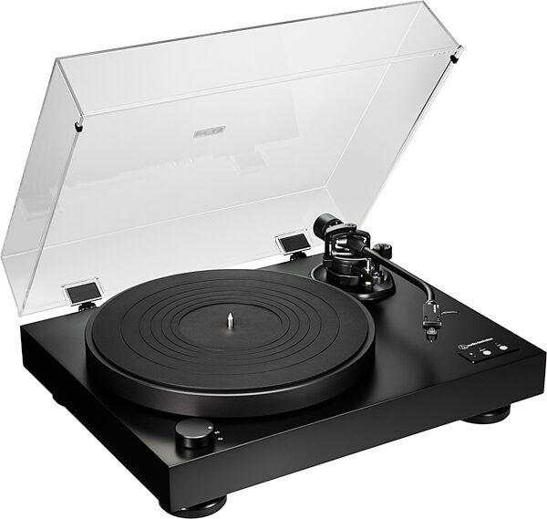 open zoom image for Audio-Technica AT-LP8X Semi-Automatic Direct-Drive Turntable, Open Box (Like New), Action Position Front