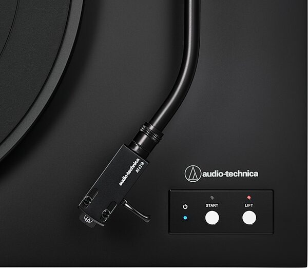 open zoom image for Audio-Technica AT-LP8X Semi-Automatic Direct-Drive Turntable, Open Box (Like New), Action Position Front