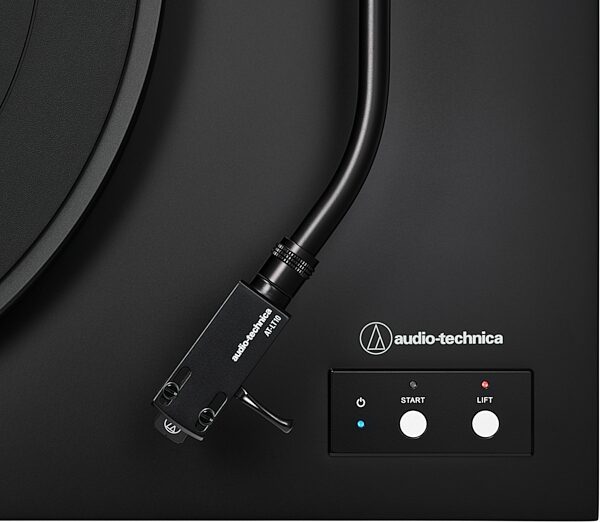 open zoom image for Audio-Technica AT-LP8X Semi-Automatic Direct-Drive Turntable, Open Box (Like New), Action Position Back