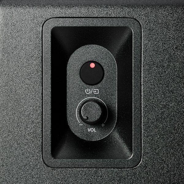 open zoom image for Audio-Technica AT-SP3X Bookshelf Speakers with Bluetooth, Black, Open Box (Like New), Action Position Front