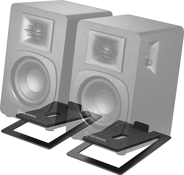 open zoom image for Audio-Technica AT-ST3 Speaker Stands, Open Box (Like New), Action Position Back