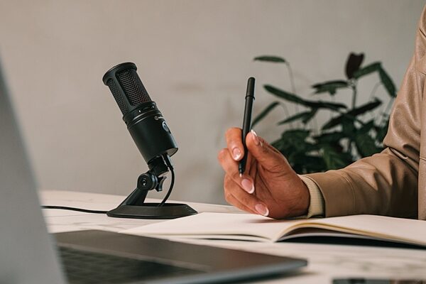 open zoom image for Audio-Technica AT2020USB-X USB Condenser Microphone, New, Main