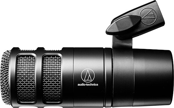 open zoom image for Audio-Technica AT2040 Hypercardioid Dynamic Podcast Microphone, Open Box (Like New), Action Position Back