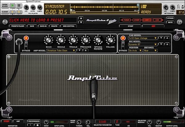 open zoom image for IK Multimedia StealthPlug Guitar/Bass USB Audio Interface Cable with Plug-Ins, AmpliTube American Amp