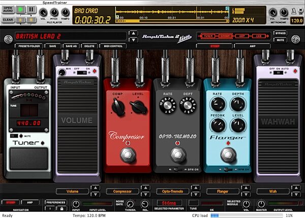 open zoom image for IK Multimedia AmpliTube Live Standalone Software, Screenshot 3