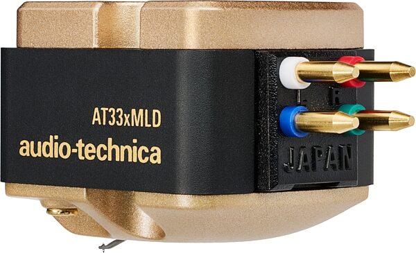 open zoom image for Audio-Technica AT33xMLD Dual Moving Coil Cartridge, Microlinear with Duralumin Cantilever, New, Action Position Back