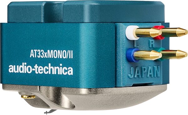 open zoom image for Audio-Technica AT33XMONO/II Dual Moving Coil Monaural Cartridge, Conical Nude, New, Action Position Back