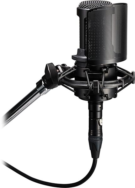 open zoom image for Audio-Technica AT8175 Microphone Pop Filter, New, Action Position Back