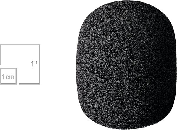 open zoom image for Audio Technica AT8176 20 Series Windscreen, AT8176, Action Position Front