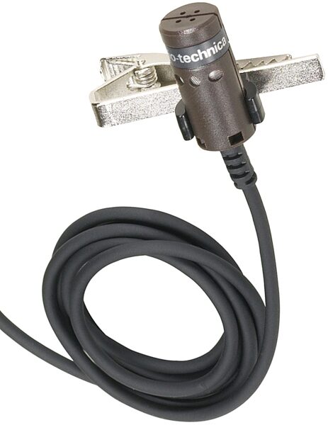 open zoom image for Audio-Technica AT829cH Cardioid Lavalier Microphone, Black, Open Box (Like New), Main