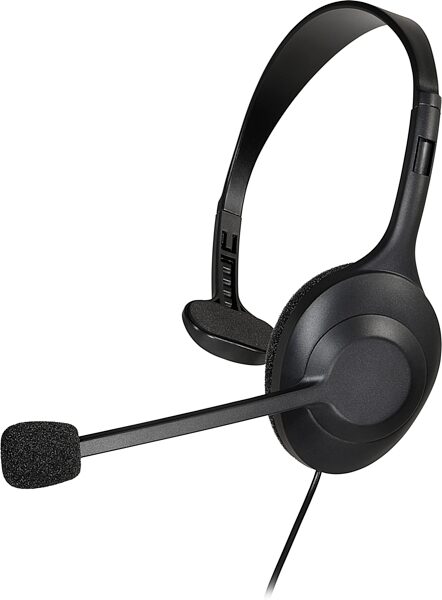 open zoom image for Audio-Technica ATH-101USB Single-Sided USB Headset, New, Action Position Front