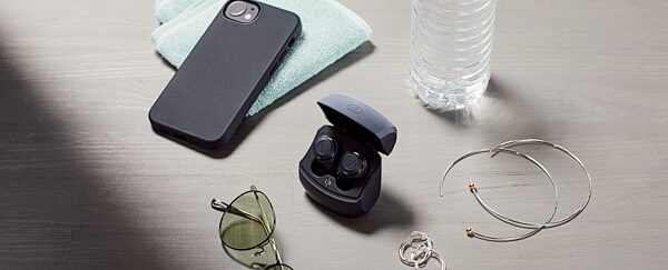 open zoom image for Audio-Technica ATH-CKS50TW Wireless In-Ear Headphones, Action Position Front