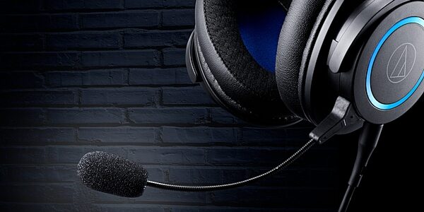 open zoom image for Audio-Technica ATH-G1 Premium Gaming Headset with Microphone, Open Box (Very Good), In Use