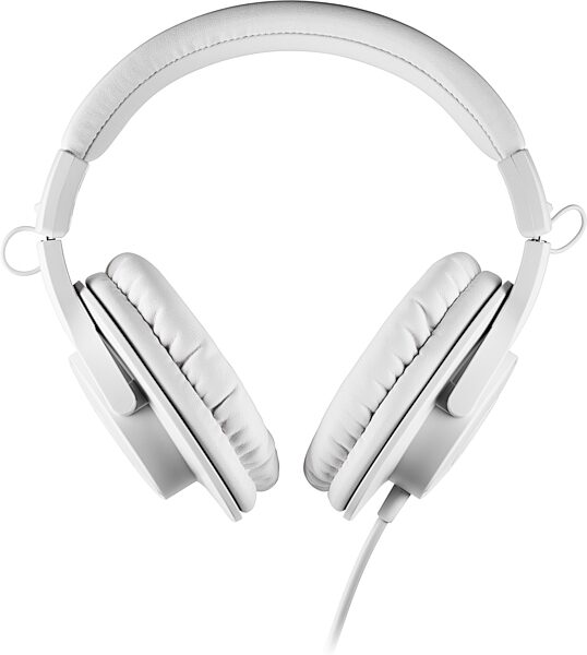 open zoom image for Audio-Technica ATH-M20x Headphones, White, Action Position Front