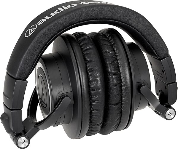 open zoom image for Audio-Technica ATH-M50xBT2 Wireless Bluetooth Headphones, Black, Open Box (Very Good), Action Position Back