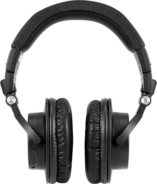 open zoom image for Audio-Technica ATH-M50xBT2 Wireless Bluetooth Headphones, Black, Open Box (Very Good), Action Position Back