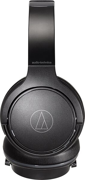 open zoom image for Audio-Technica ATH-S220BT Wireless On-Ear Headphones, Black, ATH-S220BTBK, Open Box (Very Good), Action Position Front