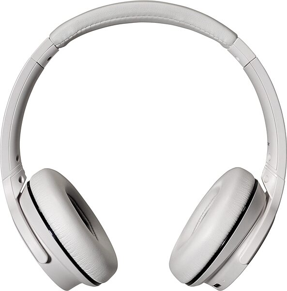 open zoom image for Audio-Technica ATH-S220BT Wireless On-Ear Headphones, White, ATH-S220BTWH, Action Position Front