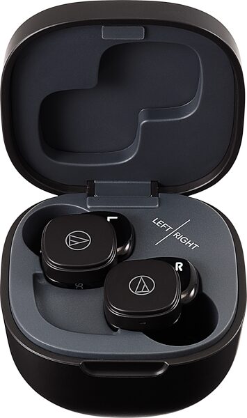open zoom image for Audio-Technica ATH-SQ1TW Wireless In Ear Headphones, Action Position Front
