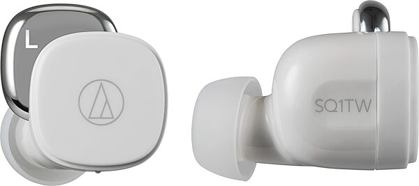 open zoom image for Audio-Technica ATH-SQ1TW Wireless In Ear Headphones, Action Position Front