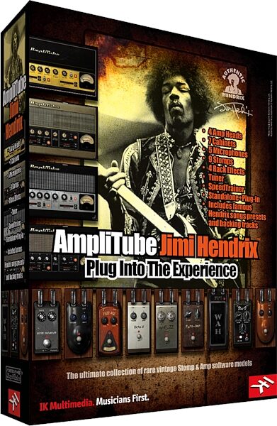 open zoom image for IK Multimedia AmpliTube Jimi Hendrix Amplifier and FX Modeling Software (Mac and Windows), Main