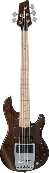open zoom image for Ibanez ATK805E Premium Electric Bass, 5-String (with Gig Bag), Walnut Flat