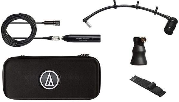 open zoom image for Audio-Technica ATM350PL Condenser Microphone with Piano Mounting System, New, Alt