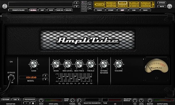 open zoom image for IK Multimedia AmpliTube Metal Amplifier and FX Modeling Plug-In (Mac and Windows), Screenshot 5