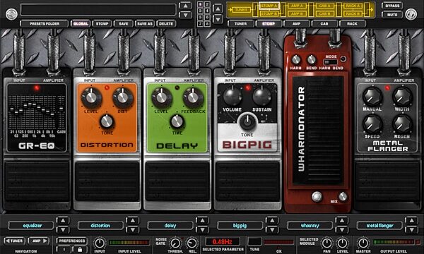open zoom image for IK Multimedia AmpliTube Metal Amplifier and FX Modeling Plug-In (Mac and Windows), Screenshot 2