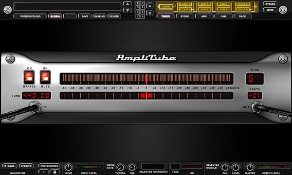 open zoom image for IK Multimedia AmpliTube Metal Amplifier and FX Modeling Plug-In (Mac and Windows), Screenshot 7