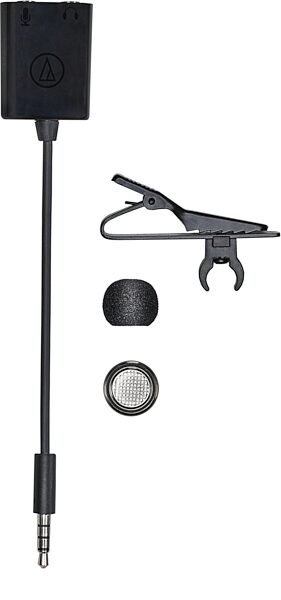 open zoom image for Audio-Technica ATR3350xiS Wired Omnidirectional Lavalier Microphone, New, Action Position Back