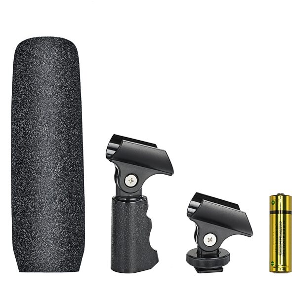open zoom image for Audio-Technica ATR6550x Condenser Shotgun Microphone, Open Box (Like New), Action Position Back