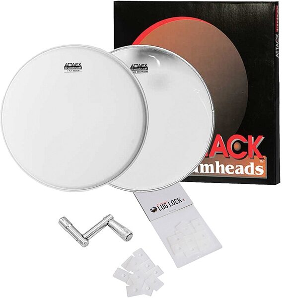 open zoom image for Attack Snare Coated Drumhead Pack, pack