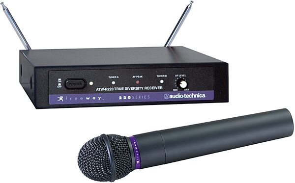 open zoom image for Audio Technica ATW222 Freeway Handheld Wireless System, Main