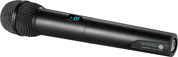 open zoom image for Audio-Technica System 10 ATW-1702 Camera-Mount Wireless Handheld Microphone System, New, Action Position Back