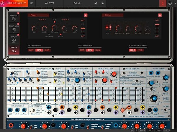 open zoom image for Arturia Buchla Easel V Software Instrument, Digital Download, Action Position Back