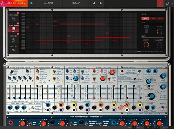 open zoom image for Arturia Buchla Easel V Software Instrument, Digital Download, Action Position Back