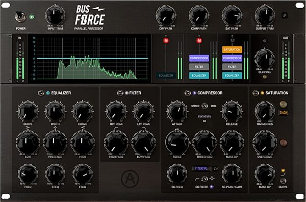 open zoom image for Arturia Bus FORCE Effect Software, Digital Download, Action Position Front