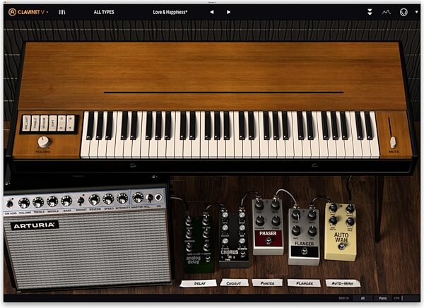 open zoom image for Arturia Clavinet V Software Instrument, Digital Download, Action Position Back