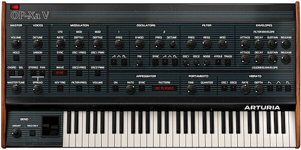 open zoom image for Arturia OP-Xa V Software Instrument, Digital Download, Action Position Back