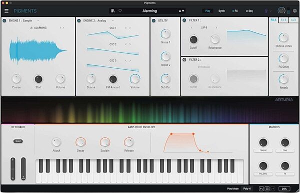 open zoom image for Arturia Pigments 7 Software Instrument, Digital Download, Action Position Back