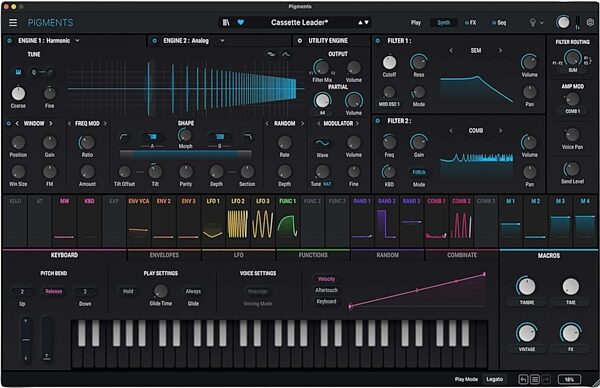 open zoom image for Arturia Pigments 7 Software Instrument, Digital Download, Action Position Back